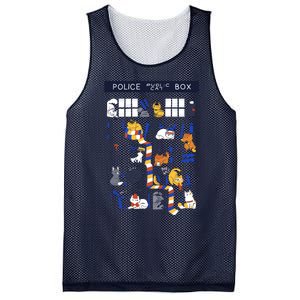 Library Box Who Mesh Reversible Basketball Jersey Tank