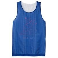 Library Book Wildflowers Lovers Literature Teacher Gift Mesh Reversible Basketball Jersey Tank