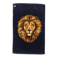 Lion Boy Womens Lion Graphic Tees For Women Men Platinum Collection Golf Towel