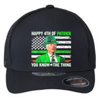 Leprechaun Biden You Know... The Thing For St Patricks Day Flexfit Unipanel Trucker Cap
