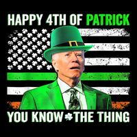 Leprechaun Biden You Know... The Thing For St Patricks Day Flexfit Unipanel Trucker Cap