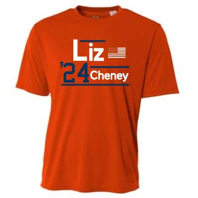 Liz Cheney 2024 For President Cooling Performance Crew T-Shirt