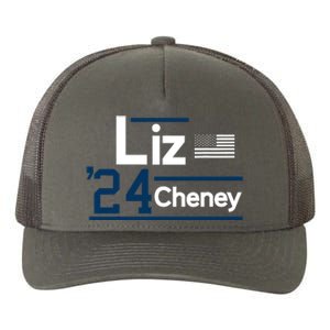 Liz Cheney 2024 For President Yupoong Adult 5-Panel Trucker Hat