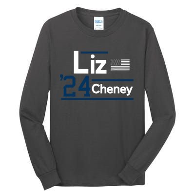 Liz Cheney 2024 For President Tall Long Sleeve T-Shirt