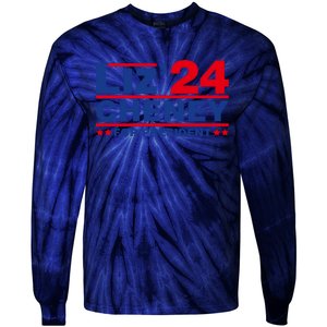 Liz Cheney 2024 For President Tie-Dye Long Sleeve Shirt