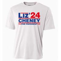 Liz Cheney 2024 For President Cooling Performance Crew T-Shirt