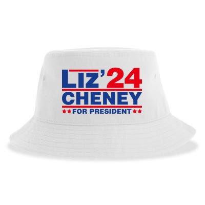 Liz Cheney 2024 For President Sustainable Bucket Hat