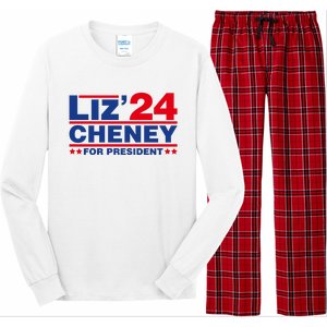 Liz Cheney 2024 For President Long Sleeve Pajama Set