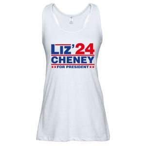 Liz Cheney 2024 For President Ladies Essential Flowy Tank