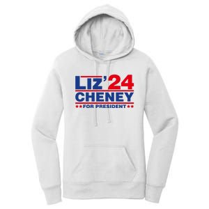 Liz Cheney 2024 For President Women's Pullover Hoodie