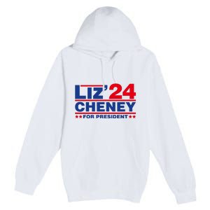 Liz Cheney 2024 For President Premium Pullover Hoodie