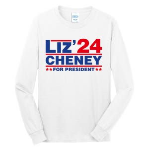 Liz Cheney 2024 For President Tall Long Sleeve T-Shirt