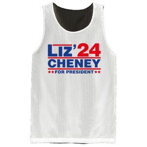 Liz Cheney 2024 For President Mesh Reversible Basketball Jersey Tank