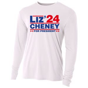 Liz Cheney 2024 For President Cooling Performance Long Sleeve Crew