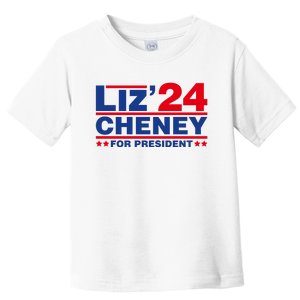 Liz Cheney 2024 For President Toddler T-Shirt