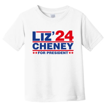 Liz Cheney 2024 For President Toddler T-Shirt