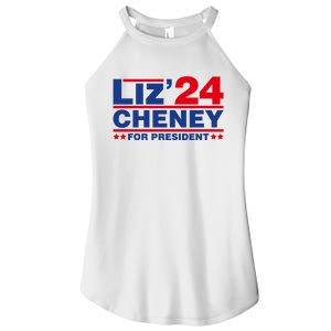 Liz Cheney 2024 For President Women's Perfect Tri Rocker Tank