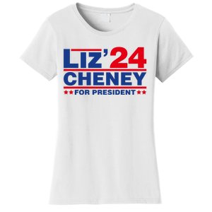 Liz Cheney 2024 For President Women's T-Shirt