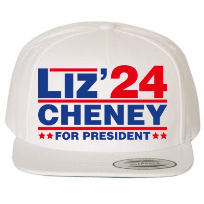Liz Cheney 2024 For President Wool Snapback Cap