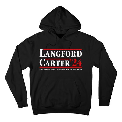 Longford Carter 24 For American League Rookie Of The Year Hoodie