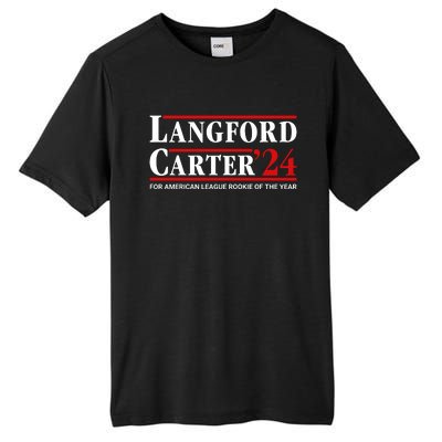 Longford Carter 24 For American League Rookie Of The Year Tall Fusion ChromaSoft Performance T-Shirt