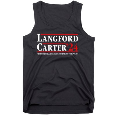 Longford Carter 24 For American League Rookie Of The Year Tank Top