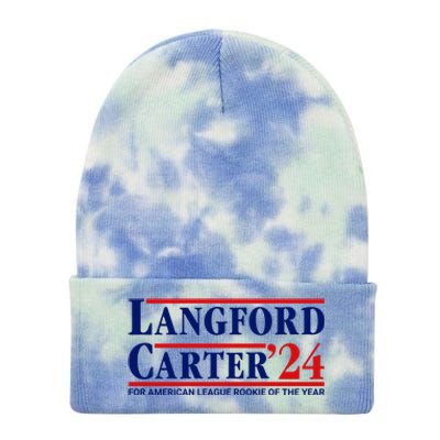 Longford Carter 24 For American League Rookie Of The Year Tie Dye 12in Knit Beanie