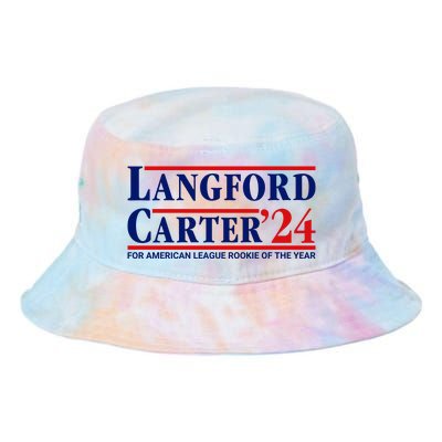 Longford Carter 24 For American League Rookie Of The Year Tie Dye Newport Bucket Hat