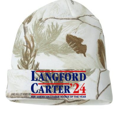 Longford Carter 24 For American League Rookie Of The Year Kati Licensed 12" Camo Beanie