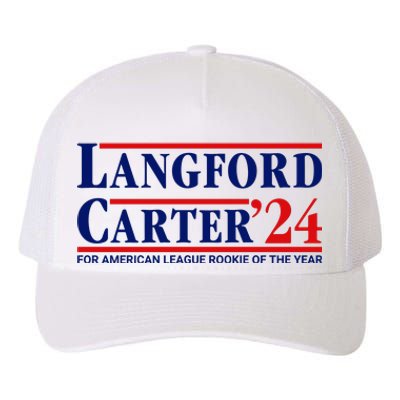 Longford Carter 24 For American League Rookie Of The Year Yupoong Adult 5-Panel Trucker Hat