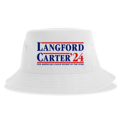 Longford Carter 24 For American League Rookie Of The Year Sustainable Bucket Hat