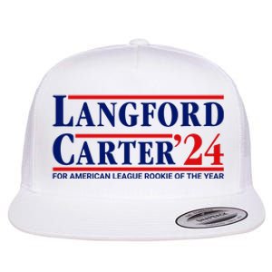 Longford Carter 24 For American League Rookie Of The Year Flat Bill Trucker Hat