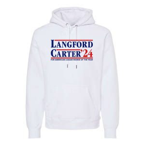 Longford Carter 24 For American League Rookie Of The Year Premium Hoodie