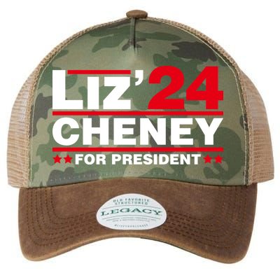 Liz Cheney 2024 For President Legacy Tie Dye Trucker Hat