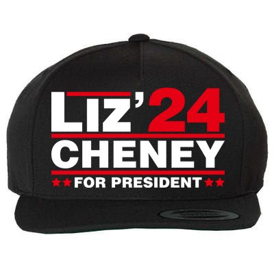 Liz Cheney 2024 For President Wool Snapback Cap