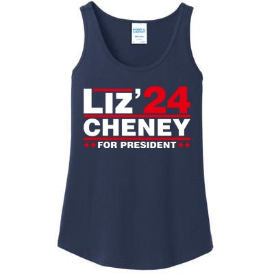 Liz Cheney 2024 For President Ladies Essential Tank