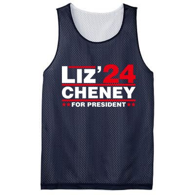 Liz Cheney 2024 For President Mesh Reversible Basketball Jersey Tank