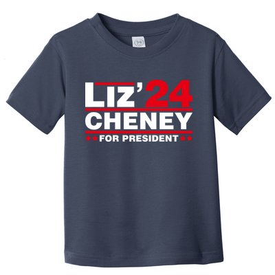 Liz Cheney 2024 For President Toddler T-Shirt