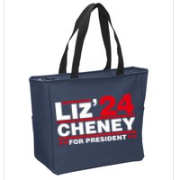 Liz Cheney 2024 For President Zip Tote Bag