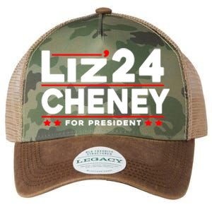 Liz Cheney 2024 For President Legacy Tie Dye Trucker Hat