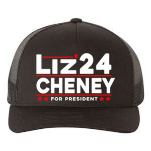 Liz Cheney 2024 For President Yupoong Adult 5-Panel Trucker Hat