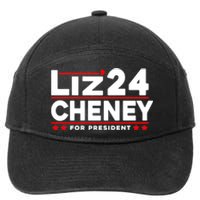 Liz Cheney 2024 For President 7-Panel Snapback Hat