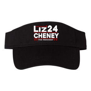 Liz Cheney 2024 For President Valucap Bio-Washed Visor