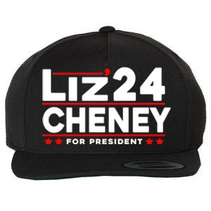 Liz Cheney 2024 For President Wool Snapback Cap