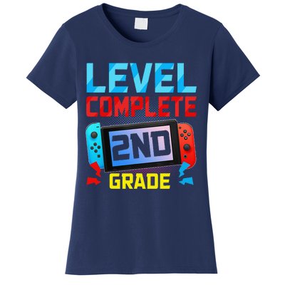 Level Complete 2nd Grade Video Game Last Day Of School Women's T-Shirt