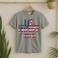 Liz Cheney 2024 American Flag T-Shirt