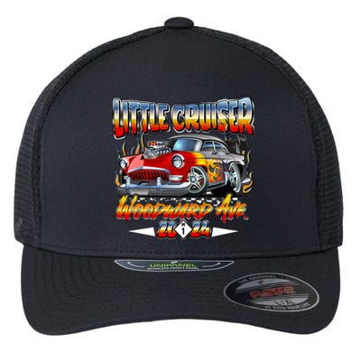 Little Cruiser 2024 Kid Design Muscle Car Red Version Flexfit Unipanel Trucker Cap