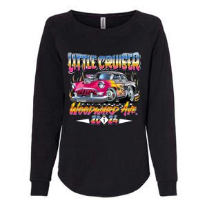 Little Cruiser 2024 Kid Design Muscle Car Pink Version Womens California Wash Sweatshirt