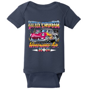 Little Cruiser 2024 Kid Design Muscle Car Pink Version Baby Bodysuit