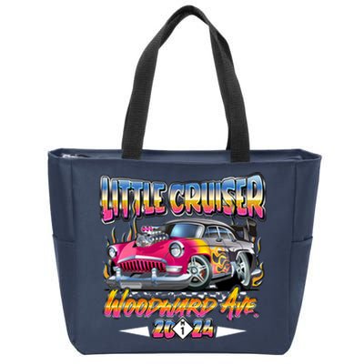 Little Cruiser 2024 Kid Design Muscle Car Pink Version Zip Tote Bag